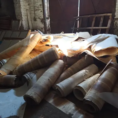 Отходы полимеров - ленты пометоудаления (г. Глазов)