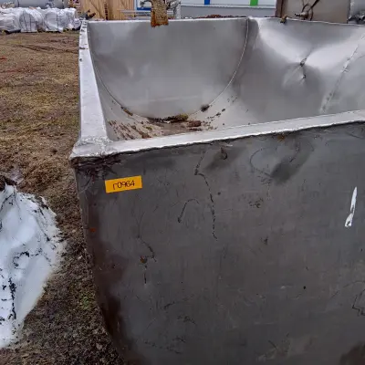 Ванна калье из нержавеющей стали (г. Глазов)