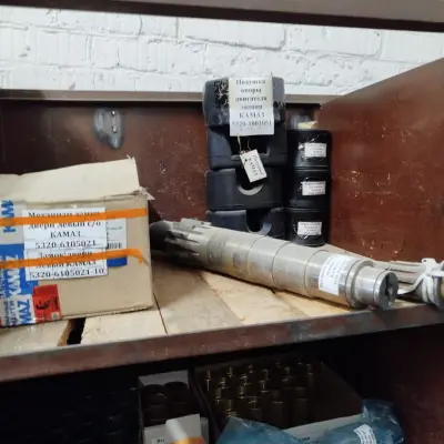 Запчасти на автомобиль КАМАЗ (списком)