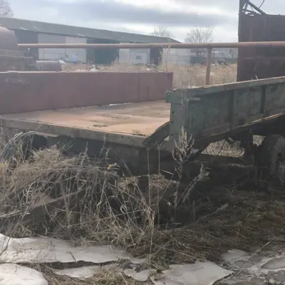 Прицеп тракторный 2 ПТС-4 М 887Б, г/н 6339УХ/18, 1991 г.в.