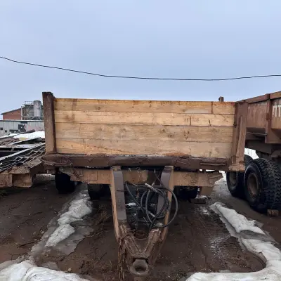 Полуприцеп тракторный 1 ПТС-9 г/н 0768УУ18, 1990 г.в.