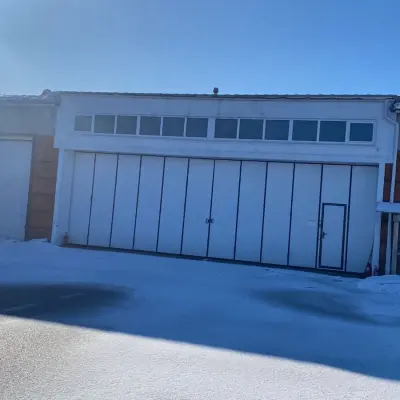 Модернизация фасада вспомогательного помещения в нежилом здании теплой стоянки литер «С».