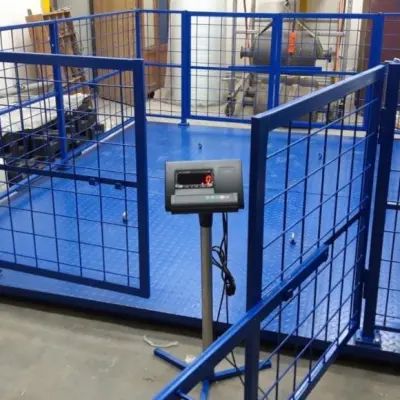 Покупаем весы для группового взвешивания, платформенные 2мх3м с ограждением, 2000 тн.