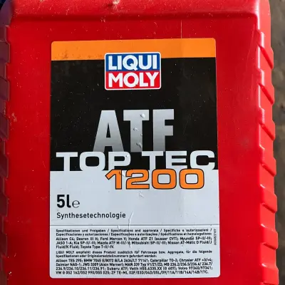 Масло трансмиссионное синтетическое Liqui Moly ATF Top Tec 1200 Dexron III - 5л