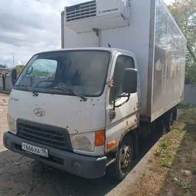 Грузовой автомобиль рефрижератор HYUNDAI HD72NO,  г/н Т666ХА18, 2007 г.в.