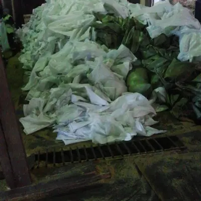 Отходы мешков из полипропилена б/у ООО «Можгинский элеватор»