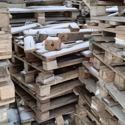 Лом деревянных поддонов (г. Кунгур)