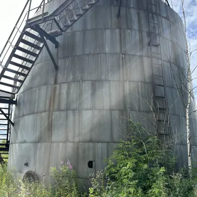 Лом черных металлов (демонтаж резервуаров из-под мазута в Пермском крае)