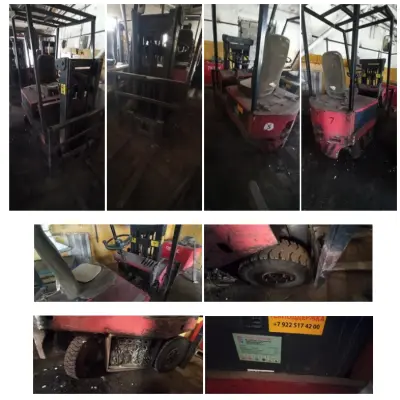 Электропогрузчик ЕВ 687, серийный номер 14018016689, внутренний №7