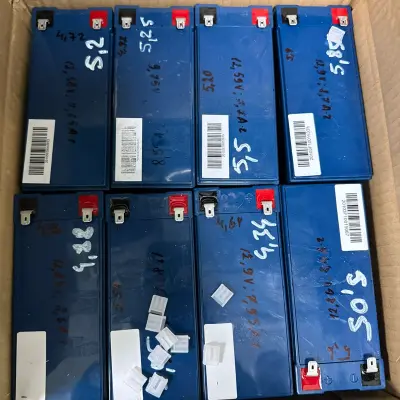 Аккумуляторные батареи, б/у