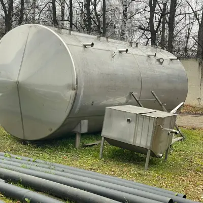 Металлическая ёмкость 20 м³ (станция универсальная циркуляционная моечная УЦМС двухконтурная), 2014 г.в.