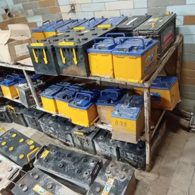 Аккумуляторные батареи, б/у