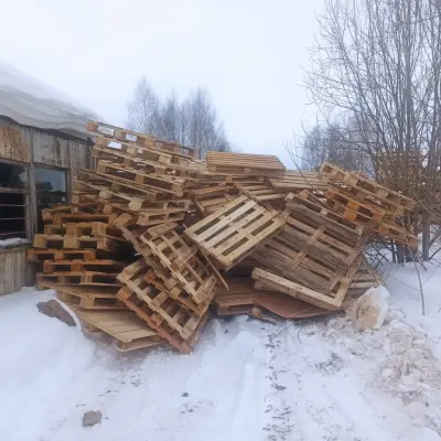 Деревянные поддоны б/у (г. Глазов)