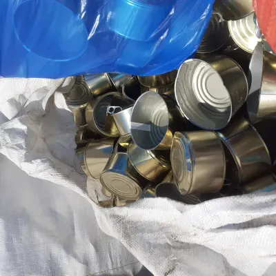 Лом жестяной банки (брак)