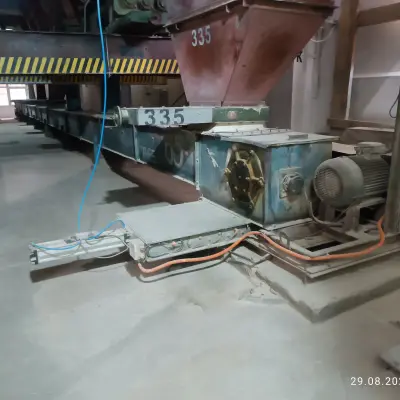 Перемонтаж транспортера ТСЦ100 поз. 65