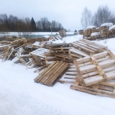 Деревянные поддоны б/у (г. Глазов)