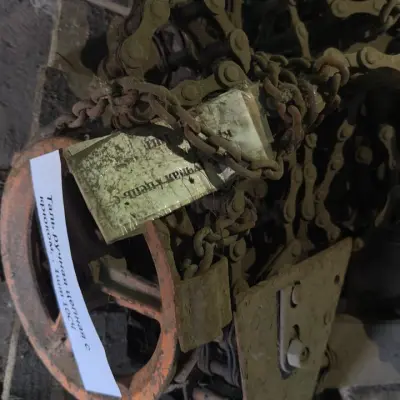 Таль ручная цепная с крюком б/у