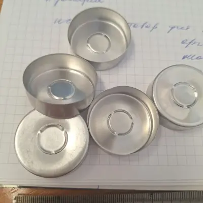 Колпачок медицинский алюминиевый типа К-3-34