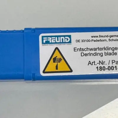 Новые лезвия к шкуросъемной машине Freund HSK 8-P3 (ручной)