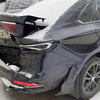 Автомобиль Geely EMGRAND 1,5 AT, 2023 г/н Н003КА18 (после ДТП)