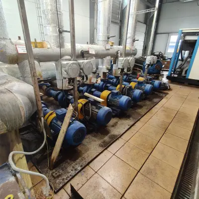 Оборудование (компрессоры, ресиверы, насосы, испарители и т.д.)