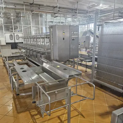 Автоматизированная линия с автономной мойкой для производства молочных продуктов ALPMA