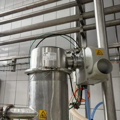 Вакуумный конвейер Piab в сборе с вакуумным насосом, шок фильтром, нижним клапаном, контрольным блоком