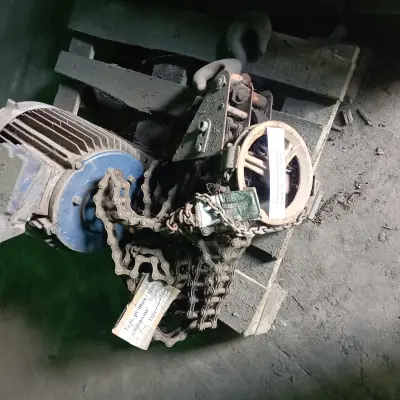 Таль ручная цепная с крюком б/у