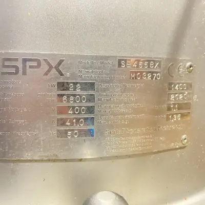 ПНР Бактофуги SPX, GEA; Сепаратор Alfa Laval.