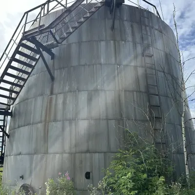 Резервуары из-под мазута  (Пермский край)