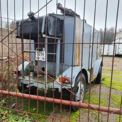 Прицеп тракторный 2ПТС-4М 887Б с дизельной электростанцией АД100-Т400, г/н 5256УУ/18, 2009 г.в.