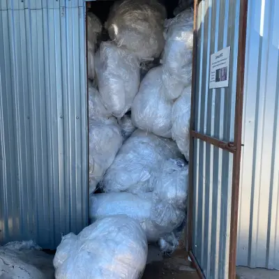 Отходы пленки полиэтилена и изделий из нее незагрязненные