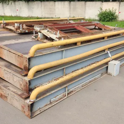 Электронные стационарные весы  60 тонн, 18 метров