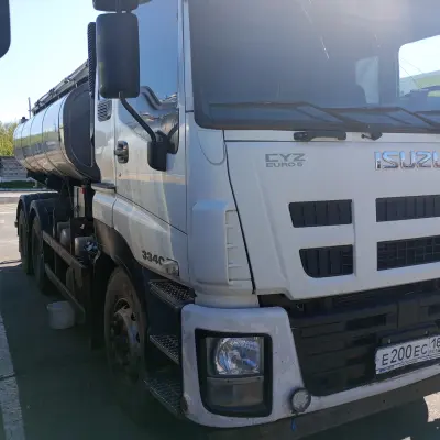 Автоцистерна для пищевых жидкостей модель 53898G на  шасси ISUZU GIGA CYZ52M, гос.№ Е200ЕС18, 2017 г.в.