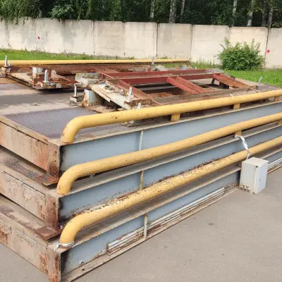 Электронные стационарные весы  60 тонн, 18 метров