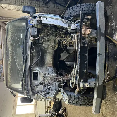 Автомобиль после ДТП ГАЗ-С41R13 цистерной гос.№ Е136НС18, 2018 г.в.