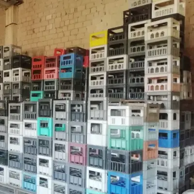 Ящик пластиковый, в ассортименте