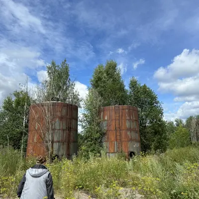 Лом черных металлов (демонтаж резервуаров из-под мазута в Пермском крае)