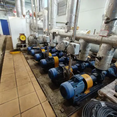 Оборудование (компрессоры, ресиверы, насосы, испарители и т.д.)