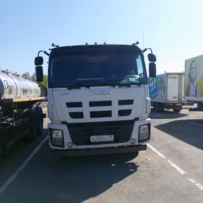 Автоцистерна для пищевых жидкостей модель 53898G на  шасси ISUZU GIGA CYZ52M, гос.№ Е200ЕС18, 2017 г.в.