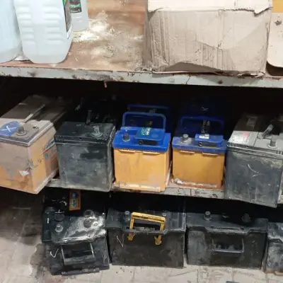 Аккумуляторные батареи, б/у