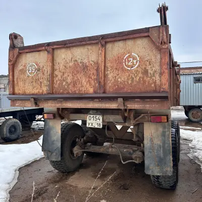 Полуприцеп тракторный ПТРС-12 г/н 0154УХ18, 2013 г.в.