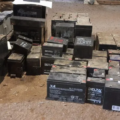 Отработанные аккумуляторы б/у