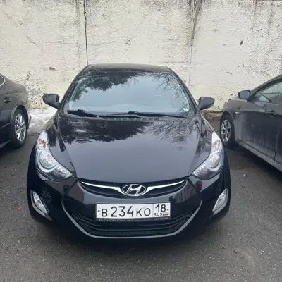 Автомобиль HYUNDAI ELANTRA 1.6 AКПП г/н В234КО18, 2011 г.в.