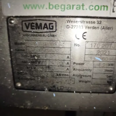 Машина вакуумная наполнительная прямой набивки и порционирования VEMAG HP10E, 2021 г.в.