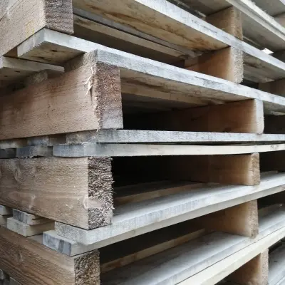 Поддон деревянный двухнастильный 1200х1000мм б/у