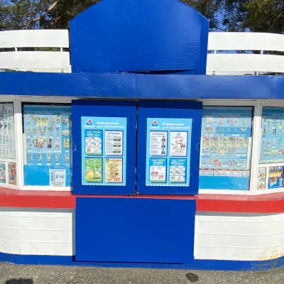 Киоски металлические «ИЖМОЛОКО»