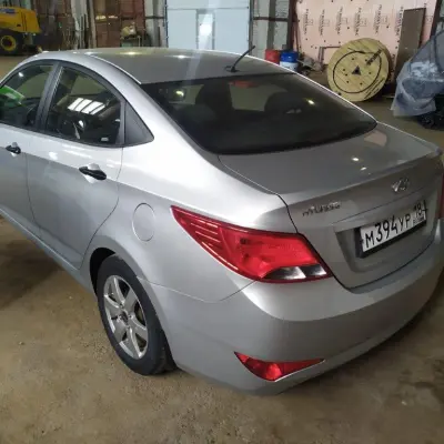 Hyundai Solaris АКПП 1.5 г/н М394УР18, 2015